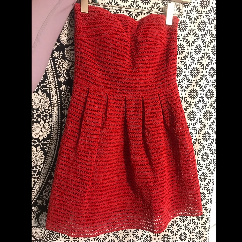 Red dress